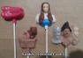 403sp Wizard of Oz Chocolate Candy Lollipop Mold